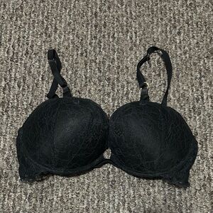 Victoria's Secret Black Super Push Up Bra